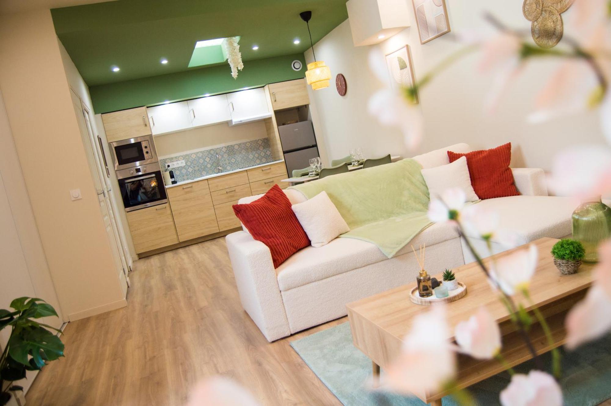 L'Atelier Vert - Balneo - Luxe - Proche Hypercentre - Classe 4 Etoiles Troyes Exteriör bild