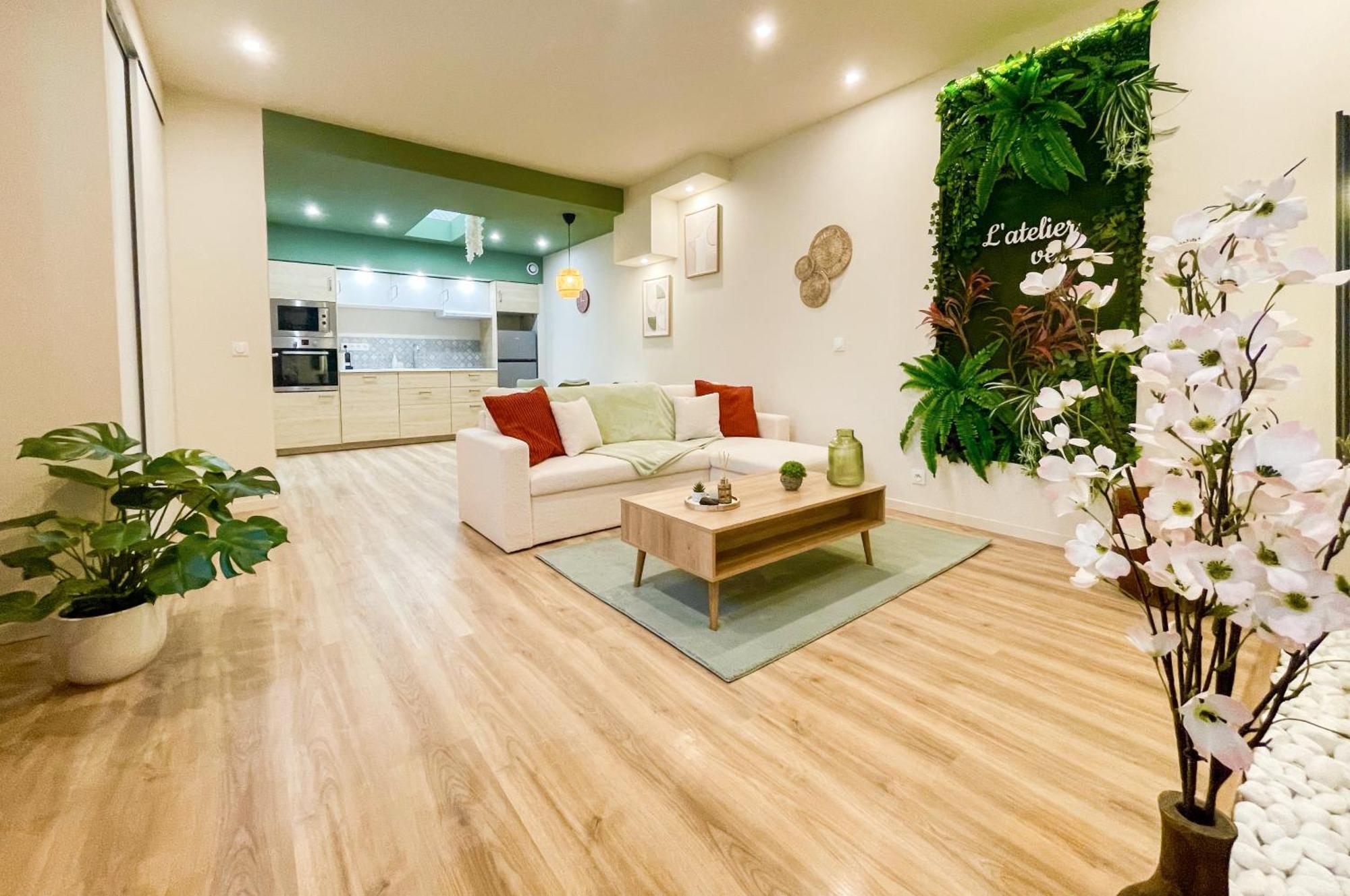L'Atelier Vert - Balneo - Luxe - Proche Hypercentre - Classe 4 Etoiles Troyes Exteriör bild